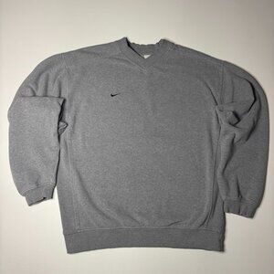 Vintage Nike Michigan State Spartans V-Neck Nike 90’s Sweater Large Small Swoosh